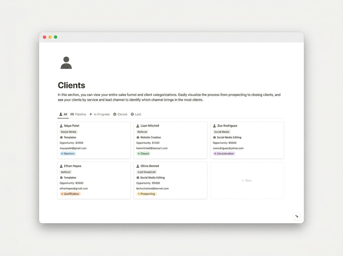 Freelance Business Hub — view 3